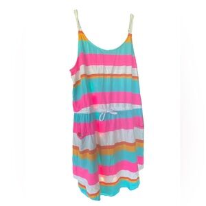 J/M Dress, Hawaiian Ceramic, Size XL, Multi-Color